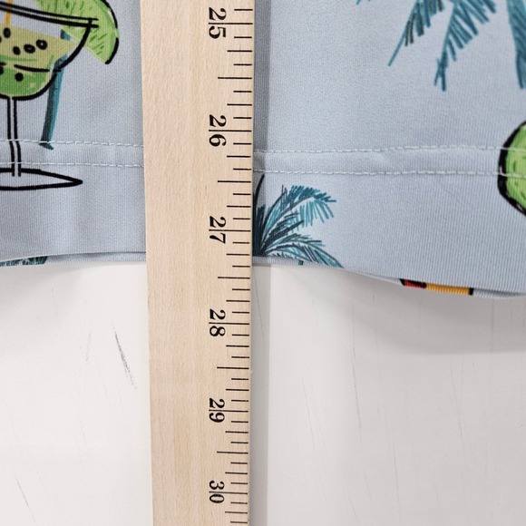 Waggle‎ Polo Shirt Mens Small Birds Margaritas AOP Golf Performance Short Sleeve - Picture 10 of 10